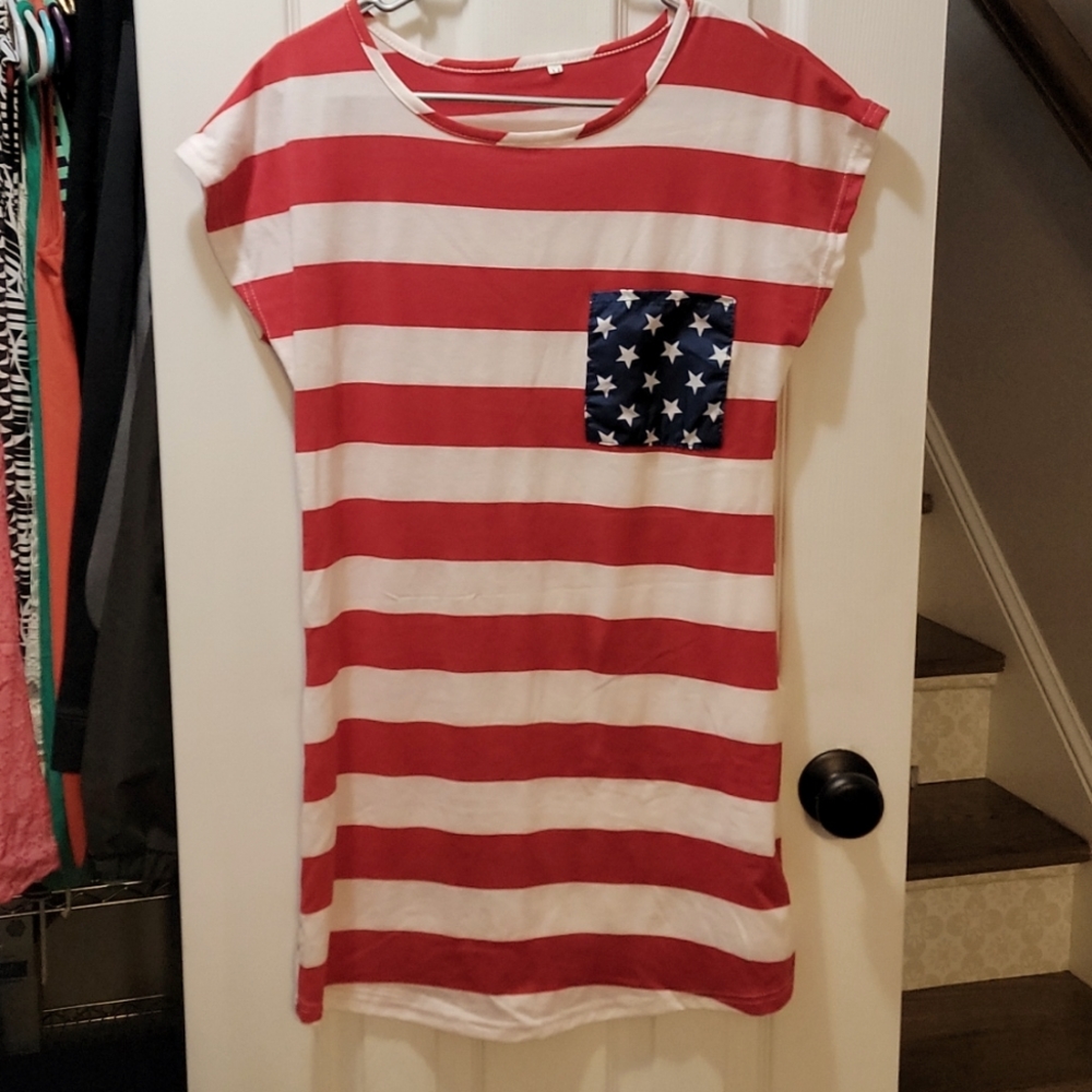 American flag dress